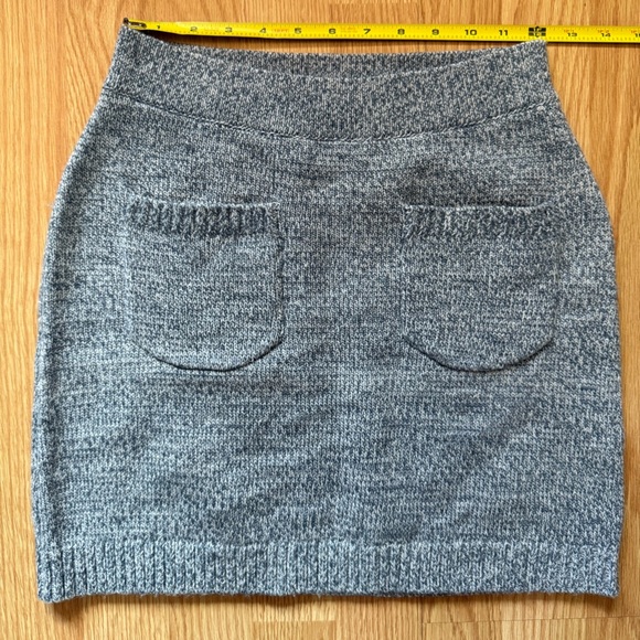 Free People Voila Sweater Knit Mini Skirt Size Small - Picture 6 of 7